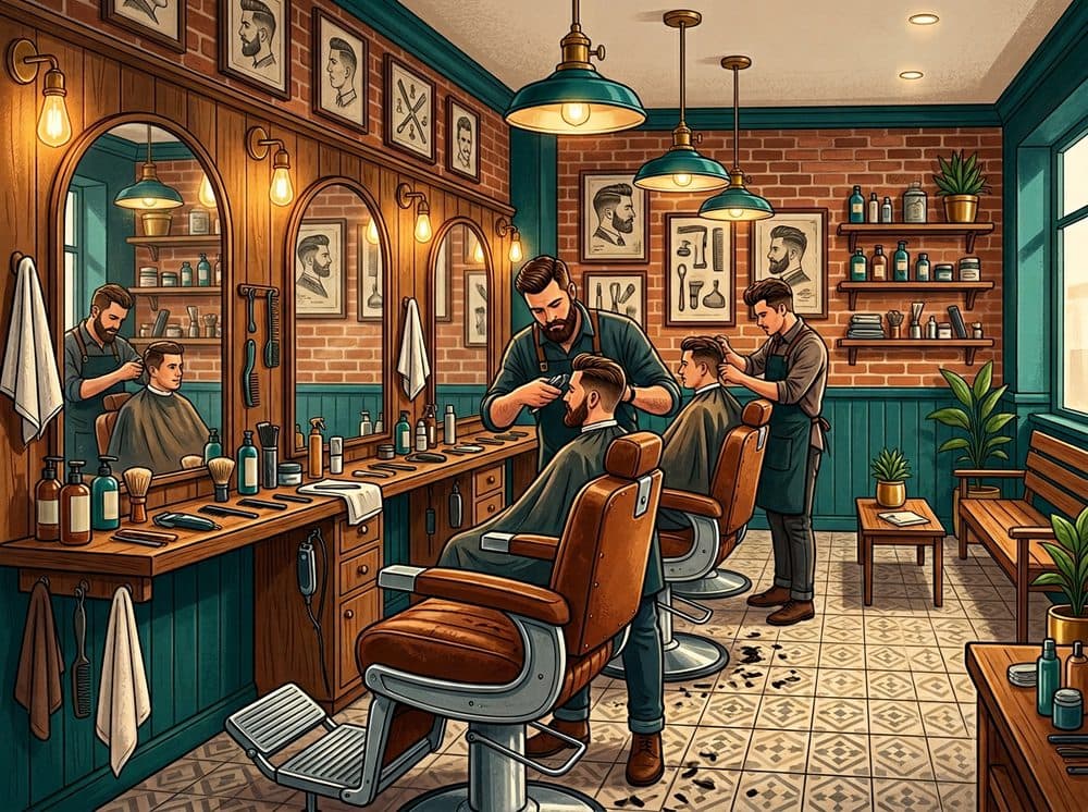 آرایشگاه مردانه قیصر